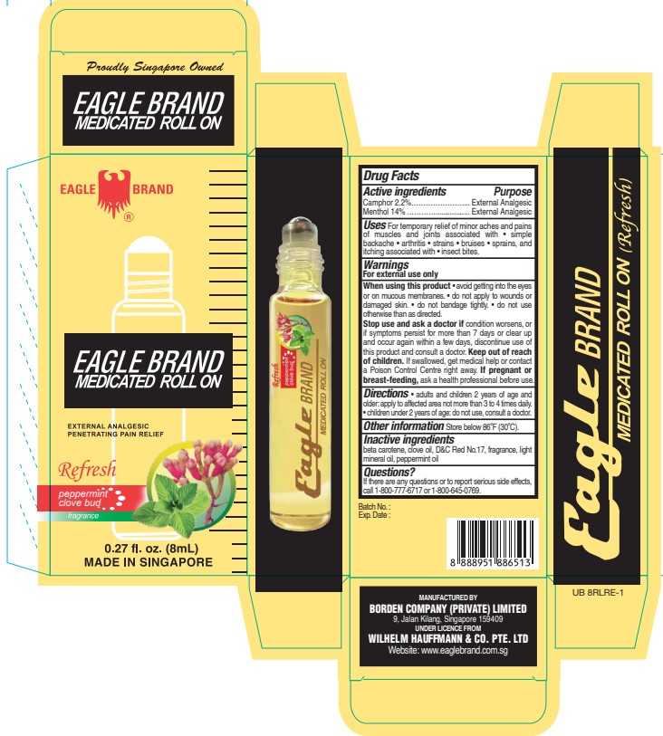 Eagle Brand Medicated Roll On Refresh